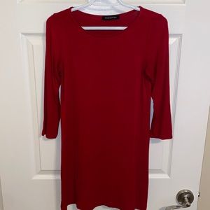 Red Hourglass Lilly Dress